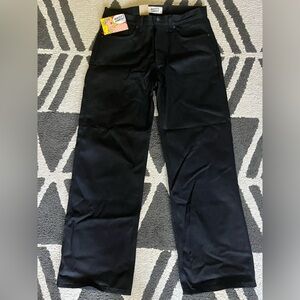 NEW WITH TAGS Naked & Famous Black Denim - Strong Guy - Size 33